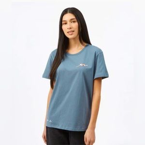 T-shirt National Geographic Greater Flamingo, XL Steel blue